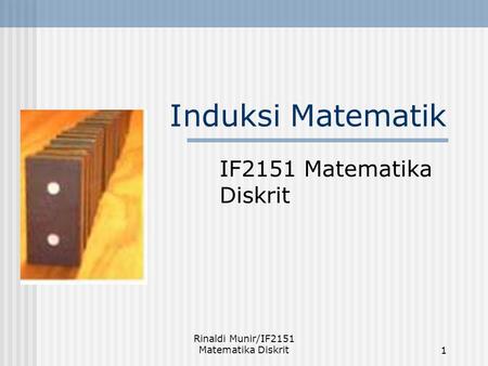 Rinaldi Munir/IF2151 Matematika Diskrit
