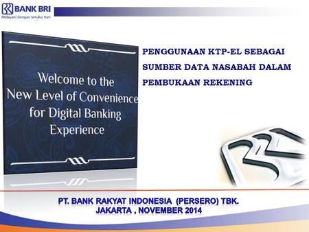 PT. Bank Rakyat Indonesia (PeRSERO) TBK.