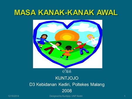 Oleh: KUNTJOJO D3 Kebidanan Kediri, Poltekes Malang 2008 12/18/2014Designed by Kuntjojo, UNP Kediri1.