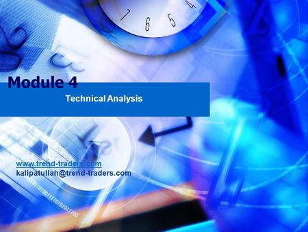 Module 4 Technical Analysis