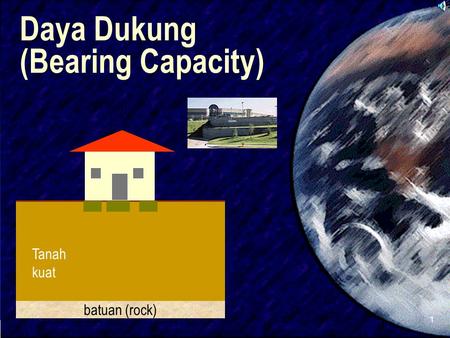 Daya Dukung (Bearing Capacity)