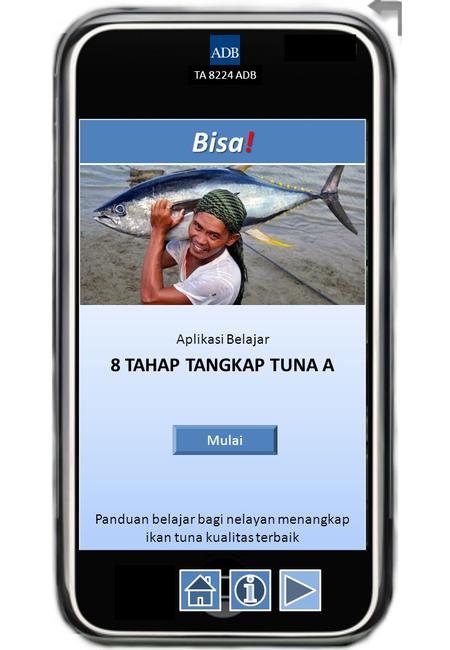TA 8224 ADB Bisa! Aplikasi Belajar 8 TAHAP TANGKAP TUNA A Panduan belajar bagi nelayan menangkap ikan tuna kualitas terbaik Mulai.
