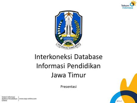 Interkoneksi Database Informasi Pendidikan Jawa Timur