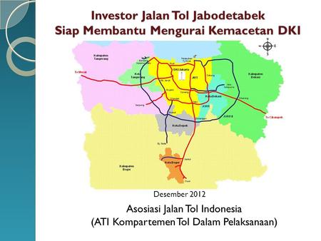 Investor Jalan Tol Jabodetabek Siap Membantu Mengurai Kemacetan DKI