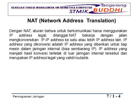 NAT (Network Address Translation)