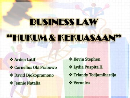 BUSINESS LAW “HUKUM & KEKUASAAN”
