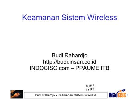 Keamanan Sistem Wireless