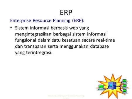M0254 Enterprise Resources Planning ©2004