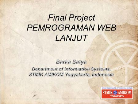 Final Project PEMROGRAMAN WEB LANJUT