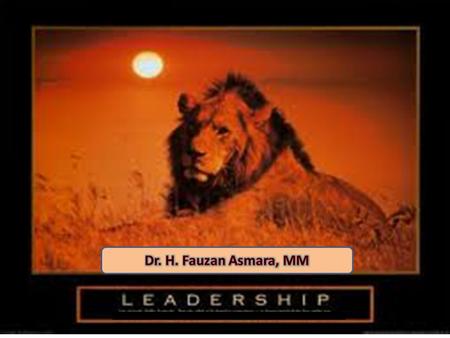 Dr. H. Fauzan Asmara, MM.