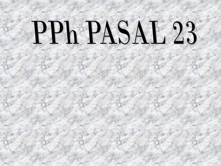 PPh PASAL 23.