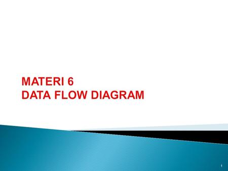 MATERI 6 DATA FLOW DIAGRAM