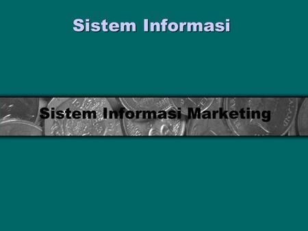 Sistem Informasi Marketing