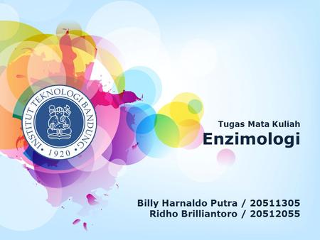 Enzimologi Billy Harnaldo Putra /