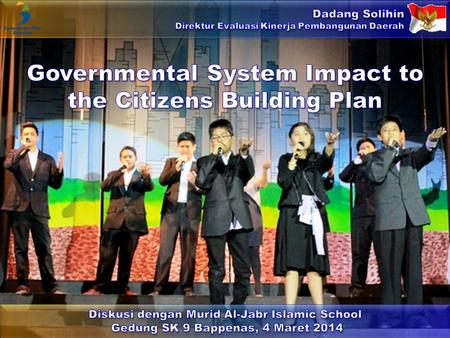 Governmental System Impact to the Citizens Building Plan