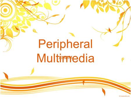 Peripheral Multimedia