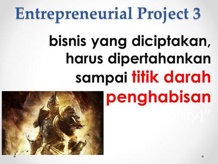 Entrepreneurial Project 3