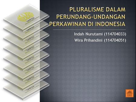 Pluralisme dalam Perundang-Undangan Perkawinan di Indonesia