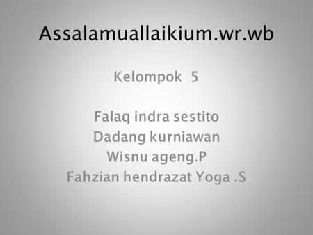 Fahzian hendrazat Yoga .S