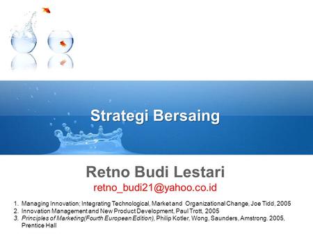 Strategi Bersaing Retno Budi Lestari