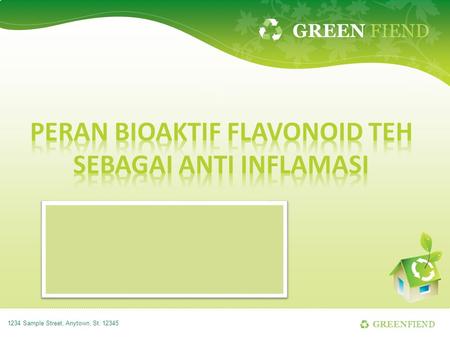 Peran bioaktif Flavonoid teh sebagai anti inflamasi