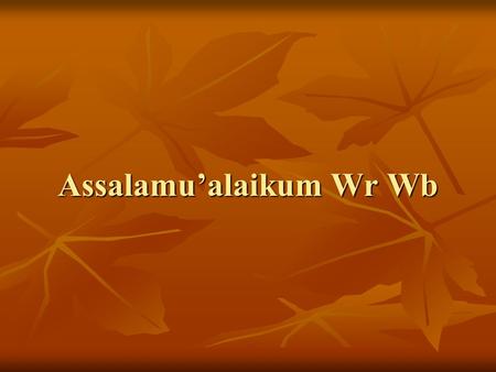 Assalamu’alaikum Wr Wb. α -CASEIN MEMPERBAIKI SIFAT GEL PUTIH TELUR KERING Oleh : Mohammad Rahmansyah 10500027 α-Casein Improves the Gel Properties of.