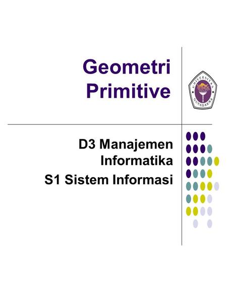 D3 Manajemen Informatika S1 Sistem Informasi