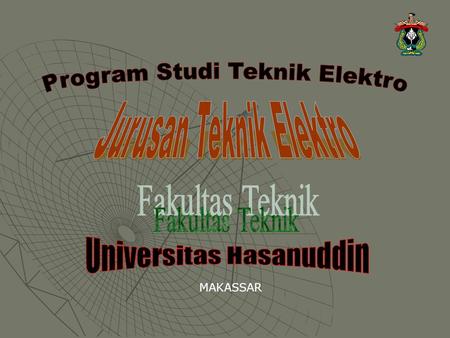 Program Studi Teknik Elektro Jurusan Teknik Elektro