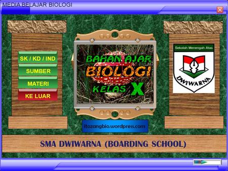 SMA DWIWARNA (BOARDING SCHOOL)