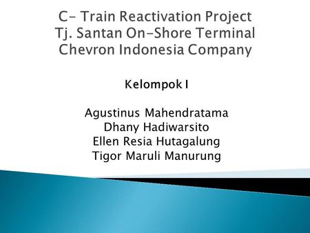 C- Train Reactivation Project Tj