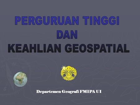 Departemen Geografi FMIPA UI