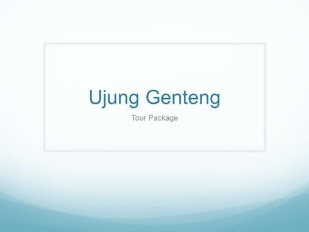 Ujung Genteng Tour Package. Tour Package Include Transport PP Jakarta – Ujung Genteng Makan (B/L/D) Trip To Penangkaran Penyu, Pantai Ujung Genteng, Pantai.