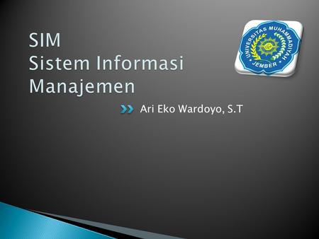 SIM Sistem Informasi Manajemen