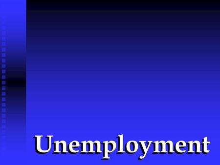 Unemployment. 2 Supply and Demand Model 3 Supply - Demand Model Wage Employment Supply Demand Rp 10 5 Rp 15 E D’ S’ 37 Unemployment = 4.