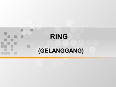 RING (GELANGGANG).
