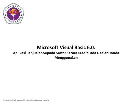 Microsoft Visual Basic 6