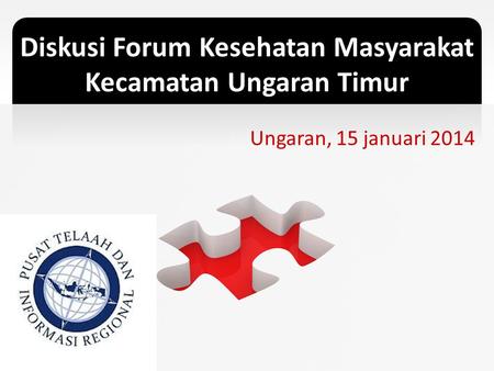 Diskusi Forum Kesehatan Masyarakat Kecamatan Ungaran Timur