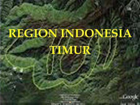 REGION INDONESIA TIMUR