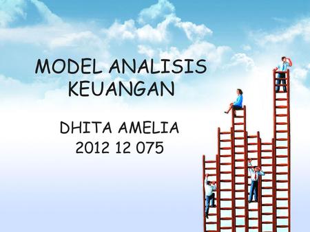 MODEL ANALISIS KEUANGAN DHITA AMELIA 2012 12 075.