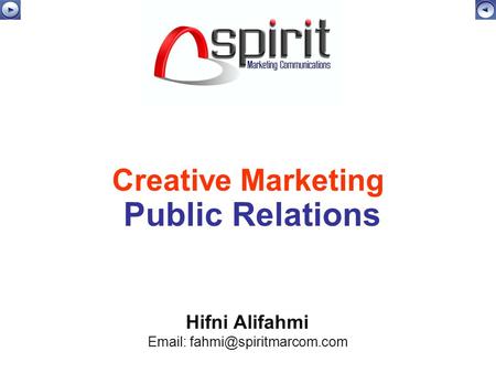 Creative Marketing Public Relations