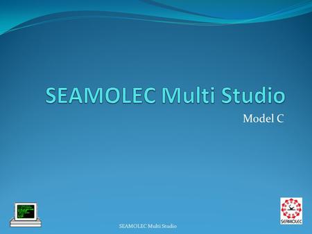 Model C SEAMOLEC Multi Studio. SMS Model C Pada model ini seorang presenter akan menjadi operator untuk dirinya sendiri, sehingga tidak membutuhkan orang.