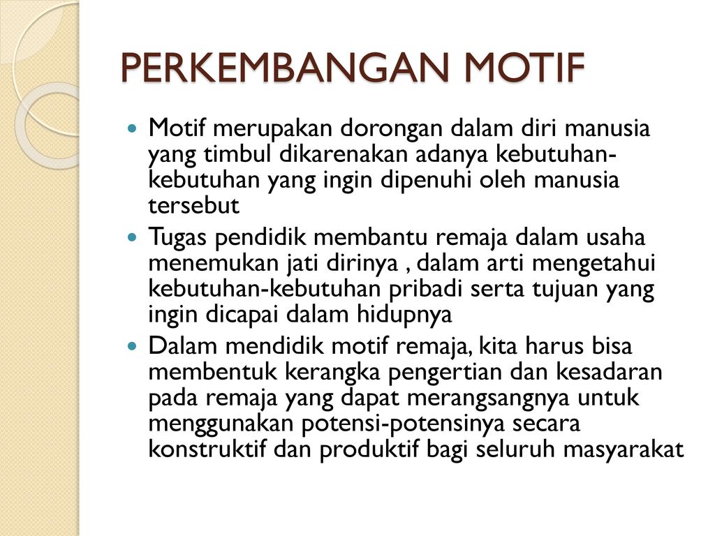 PERKEMBANGAN PESERTA DIDIK Ppt Download