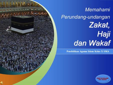Memahami Perundang-undangan Zakat, Haji dan Wakaf