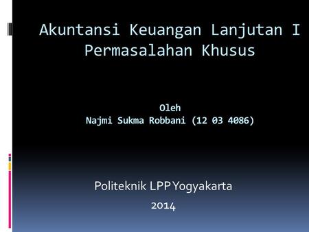 Politeknik LPP Yogyakarta 2014