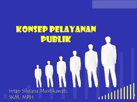 Konsep pelayanan publik