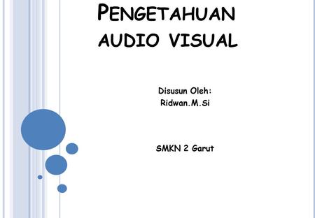 Pengetahuan audio visual