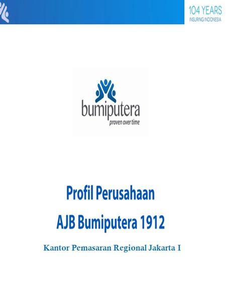 Kantor Pemasaran Regional Jakarta I.