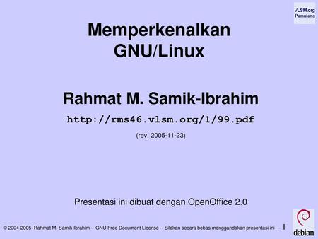 Memperkenalkan GNU/Linux