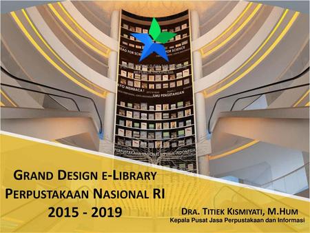 Grand Design e-Library Perpustakaan Nasional RI