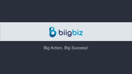Big Action, Big Success!.